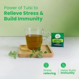 ORGANIC INDIA Tulsi Green Classic Tea 50 Tea bags