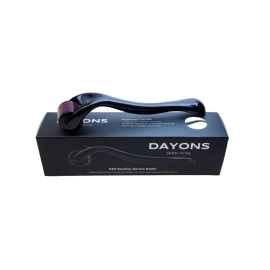 Dayons 0.5mm Derma Roller Kit - Microneedling Tool for Face, Beard, Hair Regrowth & Skin Care - Includes Cleanser & Storage Case - Reduces Acne Scars, Wrinkles & Stretch Marks (0.5mm Kit)