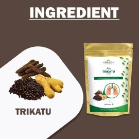 Vedikroots Trikatu Powder - An Organic Blend Of Three Magical Ingredients For Enhancing Immunity And Boosting Digestive Strength | 100% Pure And Natural(100 GM)