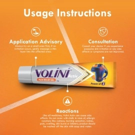 Volini Activ Pain Relief Gel 50 Gm