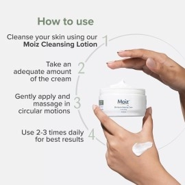 Moiz MM Skin Barrier Restoring Cream | For Very Dry & Sensitive Skin | Glycerin, Shea Butter & Vitamin E | Dermatologically Tested