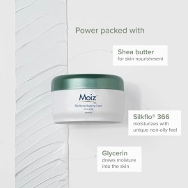Moiz MM Skin Barrier Restoring Cream | For Very Dry & Sensitive Skin | Glycerin, Shea Butter & Vitamin E | Dermatologically Tested