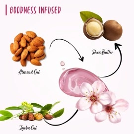 THE LOVE CO. Japanese Cherry Blossom Bath & Shower Gel - 100% Vegan Body Wash for Women & Men - Hydrating & Long-Lasting Scent - Paraben-Free - 100ml