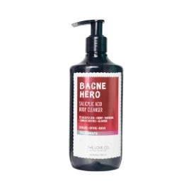 THE LOVE CO. CO Salicylic Acid 02% Body Wash - Body & Back Acne | Paraben & SLS Free | Prevents Dry, Rough, Bumpy, and Strawberry Skin | Deep Cleanses Skin | For Men & Women | Body Shower Gel 250ml