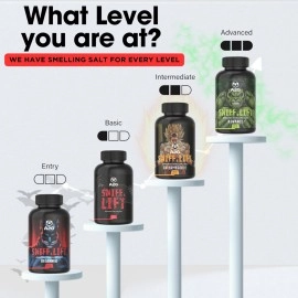 A2G Sniff & Lift Ammonia Smelling Salt | THE BATMAN EDITION:Unmasking Dark Knight Formula,Illuminating Shadows | For Beginner Powerlifters | A2G Lifestyle (Batman Edition)