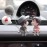 wolpin Plastic Car Decor Car Dashboard Accessories Cute Love Couple I Love You With Balloon Car Interior Decoration Showpiece For Desk Decoration
