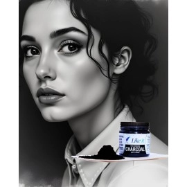 like it Artist Black Charcoal Powder for sketching/Drawing (Charcoal Powder Per Pack 30 grams) Pack of 1