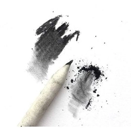 like it Artist Black Charcoal Powder for sketching/Drawing (Charcoal Powder Per Pack 30 grams) Pack of 1