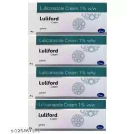 BITLEAF Luliford Anti- Fungal Cream Pack of 4 (each 20gm) Creams, Gels