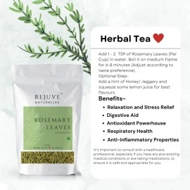 Rejuve Naturelles Rosemary leaves (Rosemary 50 g Leaves + Applicator)