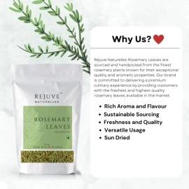 Rejuve Naturelles Rosemary leaves (Rosemary 50 g Leaves + Applicator)