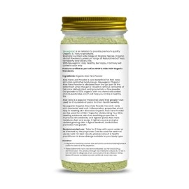 Neuwganic - Organic Aloe Vera Leaf Powder - India Organic and Usda Organic Certified - Food Grade - For Face,Skin & Hair Care - Aloevera Powder 200 gm Pack of 1