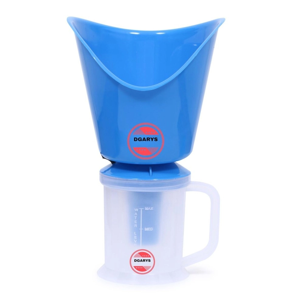 DGARYS vaporizer steamer for cough,cold and facial water inhaler cough steamer, steam vaporizer machine (blue)