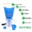 DGARYS vaporizer steamer for cough,cold and facial water inhaler cough steamer, steam vaporizer machine (blue)