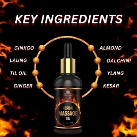 INTIMIFY Ayurvedic Massage Oil for Men 15 (ml) Pack of 1