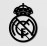 AD INFINITUM Football Club Logo Wooden plaque | Hanging Wall Art Decor for Living Room Bedroom Kitchen Office | Aesthetic Gift for Football Fan (Real Madrid CF, Black (Single Layer))