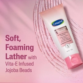 Cetaphil Bright Healthy Radiance Gentle Renewing Cleanser|100G|Gentlebright Technology With Vitamin E-Releasing Jojoba Beads|3In1: Brightening,Gentle Exfoliation And Anti-Pollution|Fragrance Free