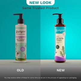 Pilgrim Spanish Rosemary & Biotin Anti Hairfall Shampoo for Reducing Hair Loss & Breakage 200ml | Rosemary shampoo for hair growth | Upto 95% stronger hairs | For all hair types | For Men & Women