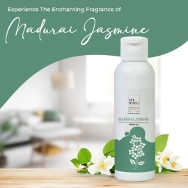 AIR-ROMA Madurai Jasmine Pure, Natural and Undiluted Aroma Diffuser Oil 100ml, Home Fragrance, Aromatherapy, Helps in Concentration & Meditation