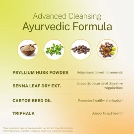 Auric Poop Easy Effervescent Tablet | 40 Tablets Support Bowel & Gut Cleanse | An Ayurvedic Pure Natural Plant-Based Supplement