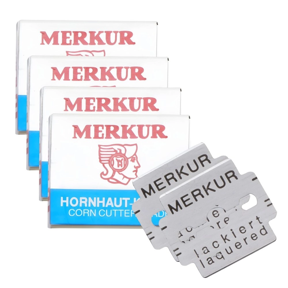 Trendy Look Soligen Germany Stainless Steel Corn Hard Tough Skin Remover Shaver Foot Blade For Corn Plane/Foot Callus Remover/Hard Skin Heel Shaver/Pedicure Cutter (40 Pcs-Corn Remover Blades