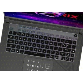 RAYA Silicone Keyboard Cover for 2023/2024 ASUS ROG Strix G16 and ASUS ROG Strix Scar 16 Gaming Laptops (Black)
