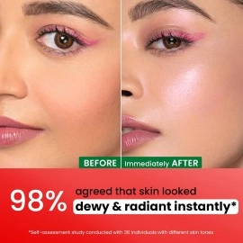 DOT & KEY Strawberry Dew Strobe Cream For Face Skin Radiance Cream | Moisturizer & Highlighter For Face | For Dewy Glazed Instant Glow | Boosts Hydration | For All Skin Types | For Women & Men | 30Ml