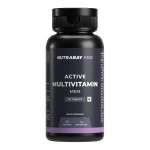 Nutrabay Pro Active Multivitamin for Men - 30 Tablets | 25 Vital Vitamins & Minerals with Zinc, Vitamin C, Vitamin D, Vitamin B12, and Multiminerals | Enhances Energy, Stamina & Immunity
