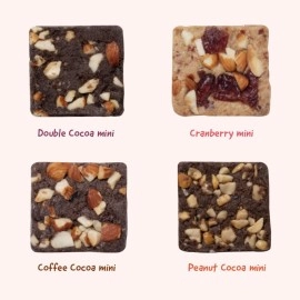 The Whole Truth - Protein Bar Minis | Super Saver Pack | All Flavours | Pack of 24 Minis | No Added Sugar | Healthy Snack | No Preservatives | No Gluten | All Natural Ingredients