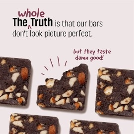 The Whole Truth - Protein Bar Minis | Super Saver Pack | All Flavours | Pack of 24 Minis | No Added Sugar | Healthy Snack | No Preservatives | No Gluten | All Natural Ingredients