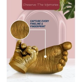 Mold Your Memories Baby Casting Kit for hand and Feet (2 hand & 2 feet cast)