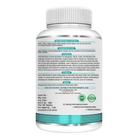 Swisslife Forever Vitamin D3 & K2 as Mk7 Supplement | Immune Support | Promotes Bone and Heart Health Support | 120 Veg Tablets