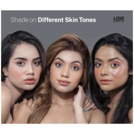 Love Earth Blush, Lips, Eyelid Palette With Richness Of Jojoba Oil And Vitamin E For Blush, Lips, Eyelids (16gm)