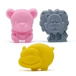 Crazy Sutra 3Pcs Kids Animal Soap Combo: Goat Milk & Natural Oils for Gentle Skin Care Assorted Fragrance & Handmade Natural Kids Soap. Paraben And SLS Free Kids Soap