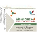 TATVEDA Melanomax-A | Natural Ayurvedic Anti Vitiligo Cream for Skin Depigmentation and White Patches.
