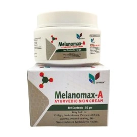 TATVEDA Melanomax-A | Natural Ayurvedic Anti Vitiligo Cream for Skin Depigmentation and White Patches.