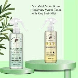 Aromatique Rosemary Water Spray for Hair - 100% Pure & Natural | Hydrating & Refreshing Mist | 200ml