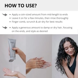 Enagen Bio Hair Duo Conditioner: Rinse off & Leave In Conditioner - Multipurpose Hair Savior Nourish, Style, and Transform Your Tresses with Hyaluronic Acid, Quinoa & Argan