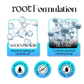 Rootcos Salicylic Acid Anti-Dandruff Serum with Piroctone Olamine | Scalp Serum for Exfoliation, Dandruff, Flaky, Itchy scalp | Post Wash Treatment | For Men & Women | 50 ml