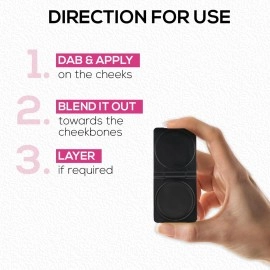 RENEE Madness pH Blush, Instant Unique Pink Payoff, Highly Blendable, Light Weight, Long Lasting, Moisturizing Formula, Enriched With Olive, Macadamia & Shea, Paraben Free & Cruelty Free, 3 Gm