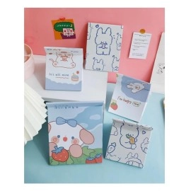 Agabani Cute Cartoon Folding Mirror, Unique Mirror, Cosmetic Mirror, Cartoon Dressing Mirror, Folding Makeup Mirror, Framed Vanity Mirror with Stand for Kids, Women (Purple)