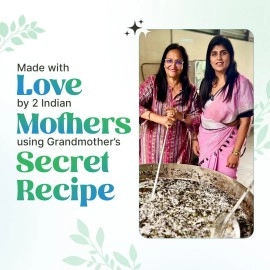 NIDHIS GRANDMAA SECRET 13 Herbs Hair Oil - Handmade Natural Hair Oil with Coconut Oil, Curry Leaves, and more - Hair Fall Control Oil for Dry Damaged Hair - 100ML