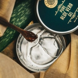 SHESHA NATURALS Ayurveda Pure Aloe Vera Gel - 100% Pure Natural Gel Ideal For Skin, Face, Acne Scars, Moisturizer & Dark Circles