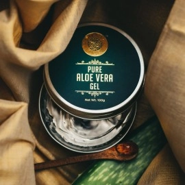 SHESHA NATURALS Ayurveda Pure Aloe Vera Gel - 100% Pure Natural Gel Ideal For Skin, Face, Acne Scars, Moisturizer & Dark Circles