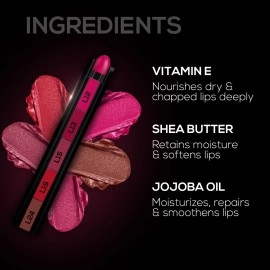 RENEE FAB 5 Glossy 5 in 1 Lipstick 7.5 Gm - Five Shades in One - Moisturizing & Nourishing, Long Lasting, Glossy Finish - Intense Color Payoff - Compact, Glides Smoothly with One-Stroke Application