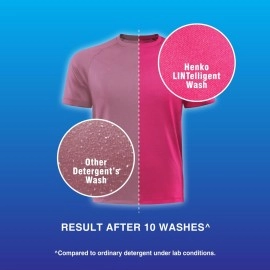 Henko Matic Top Load Detergent Powder 2 Kg Pouch With Power Of Lintelligent Nano Fiber Lock Technology|Laundry Detergent Powder For Tough Stain Removal|Dissolves Easily-Removes Tough Stains