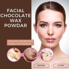 APTODEN Wax Powder 5 Minute Painless Herbal Wax Powder All Hair & Skin Types Hands, Legs, Underarms, Bikini Area (A3, A3) (W3, W3)