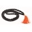 Crystal Heaven Karungali Malai Original - Black Ebony Wood Mala - Original and Natural Karukali Malai For Men Women Pooja Supplies (108 Mala for Jaap) (8mm, Black)