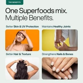 Puretive Daily Collagen Builder | Plant Based Vegan Powder | Marine Collagen Alternative | For Glowing Skin, Hair, Nails, Joint & Bone Support | Vitamin C Botanical Blend | 100g Supplement