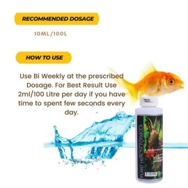 Vayinato Aquatic Remedies (Pack Of 3) Aquarium Plant Health Formula 120Ml & Plant Food 120Ml & K-Plus Plus 100Ml - Liquid